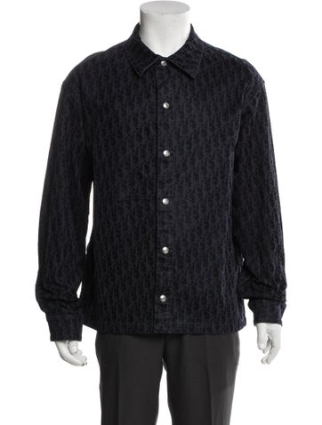 Dior MEN Outerwear 2020 Oblique Jacquard Denim Jacket Us38, It48 | M