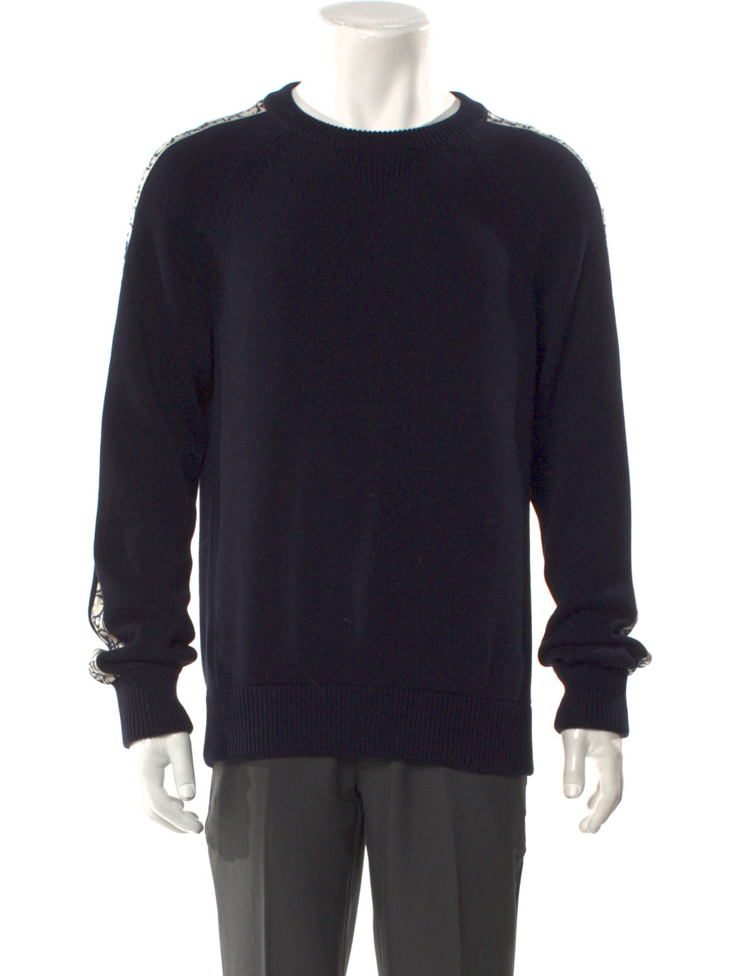 DIOR MEN 2021 Oblique Jacquard Pullover