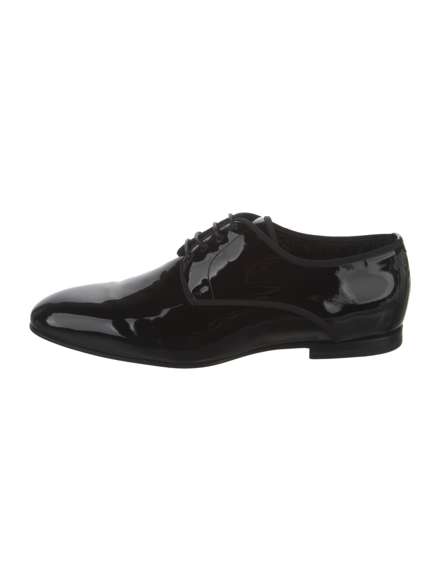 DIOR MEN Patent Leather Derby Shoes