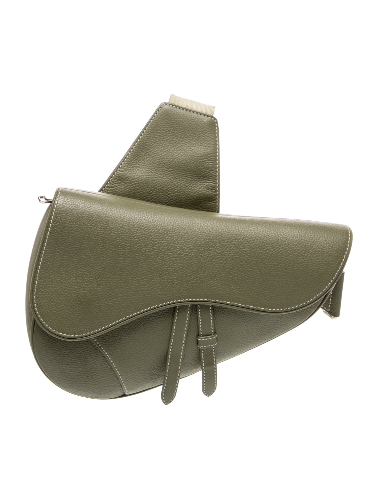 DIOR MEN Leather Christian Dior Saddle