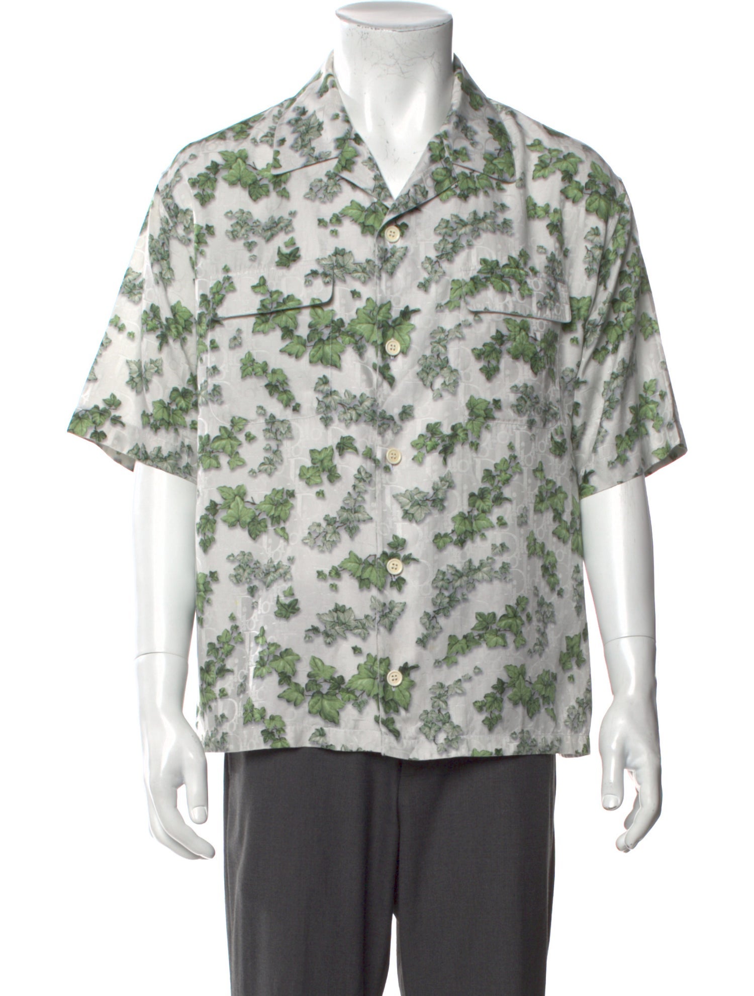 DIOR MEN 2021 Oblique Jacquard Shirt