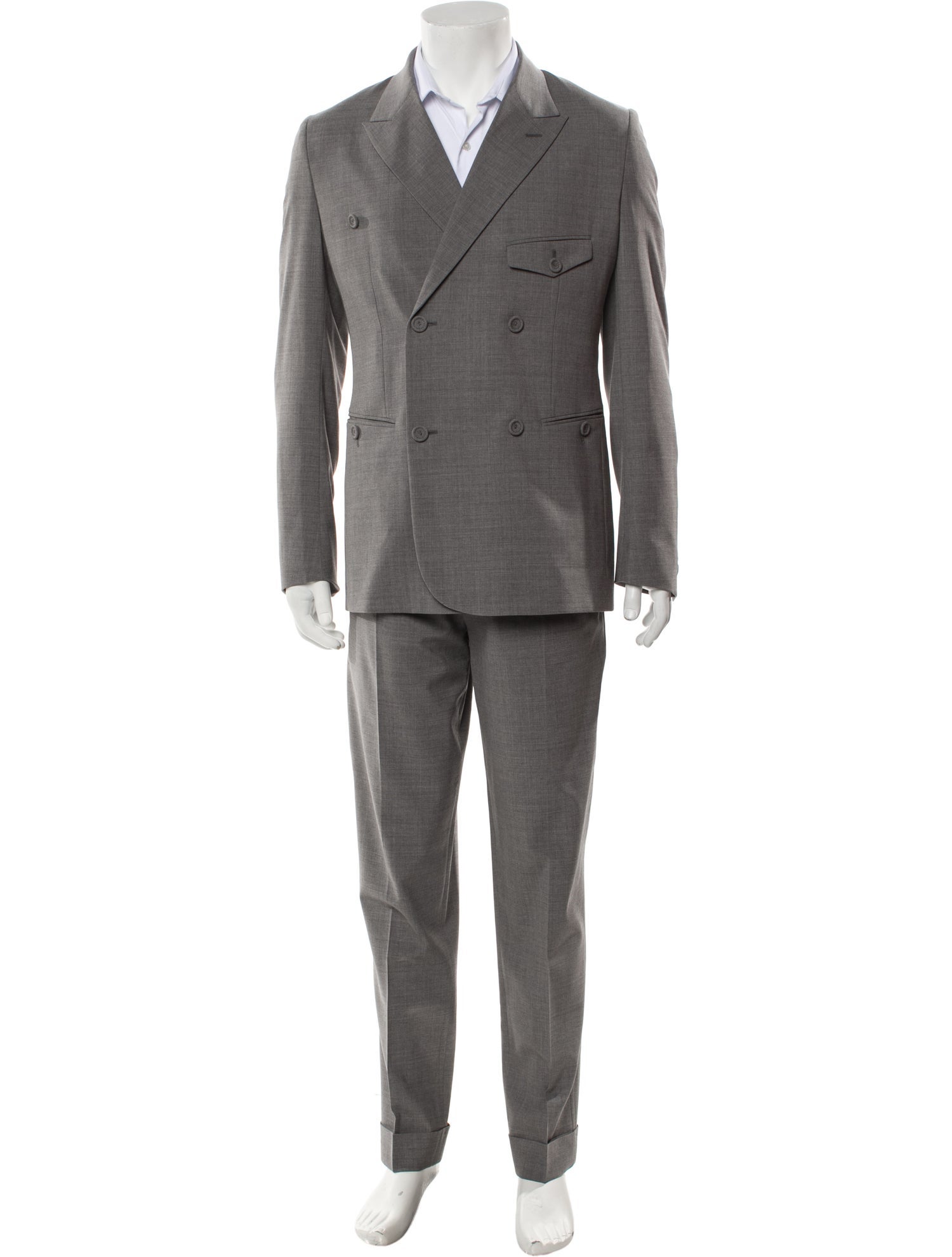 DIOR MEN 2021 Bee Accent Two-Piece Suit w/ Tags