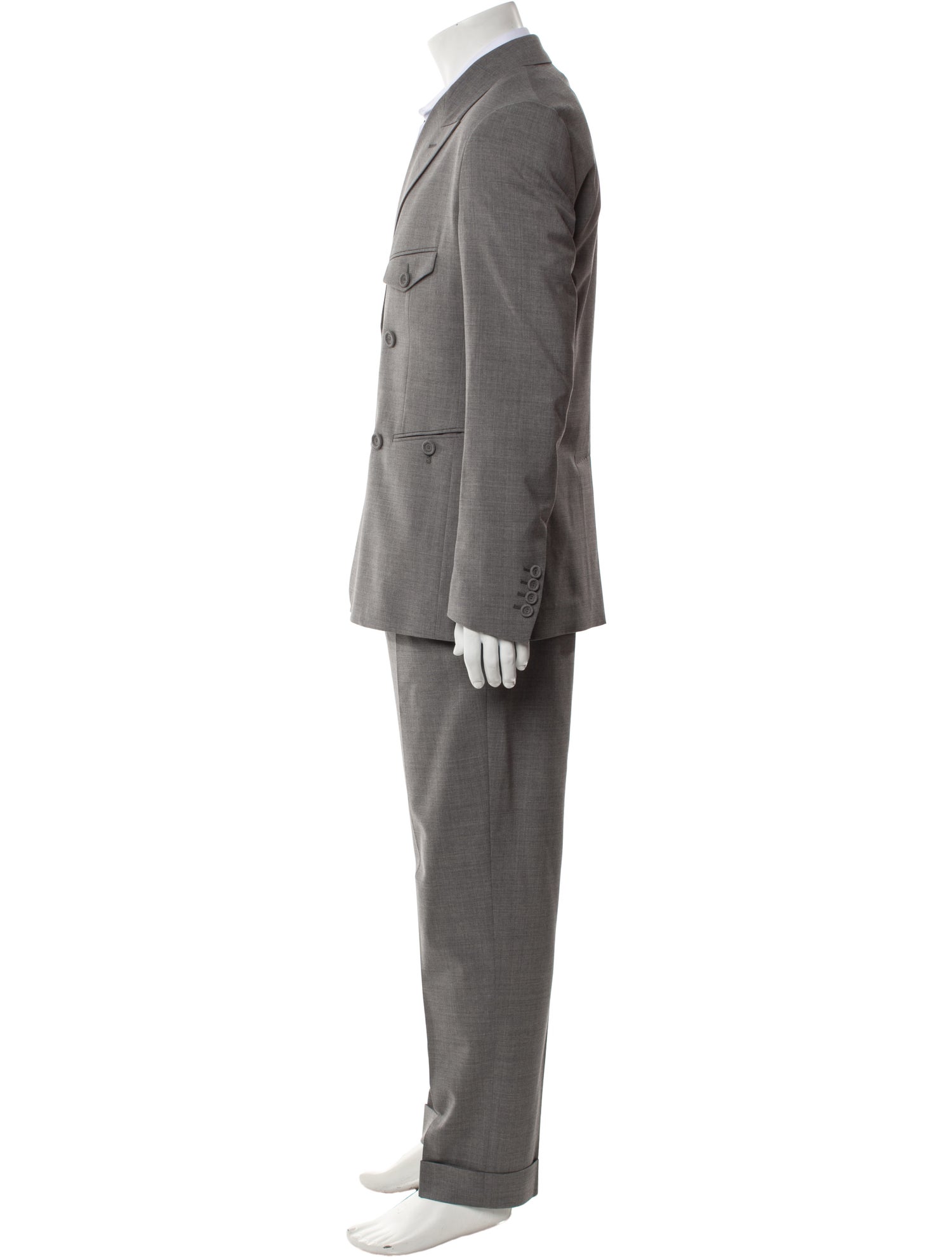 DIOR MEN 2021 Bee Accent Two-Piece Suit w/ Tags