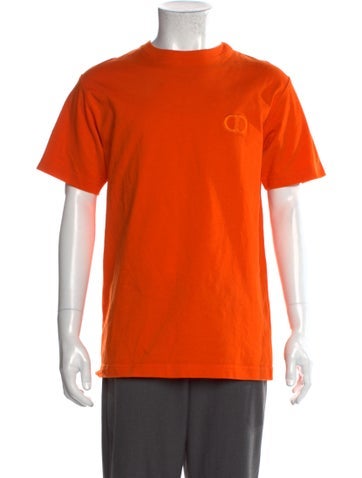 Dior MEN T-Shirts 2019 Signature Logo T-Shirt M