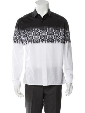 Dior Homme 2014 Printed Western Shirt