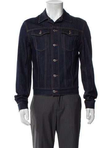 Dior MEN Outerwear 2020 Oblique Jacquard Trucker Jacket Us34, It44 | XS