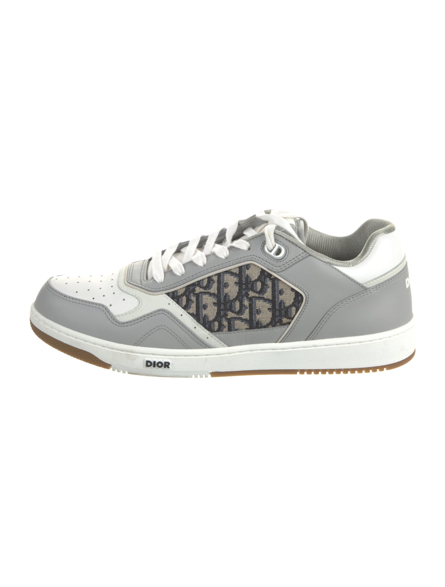 DIOR MEN B37 Paisley Athletic Sneakers - White Sneakers