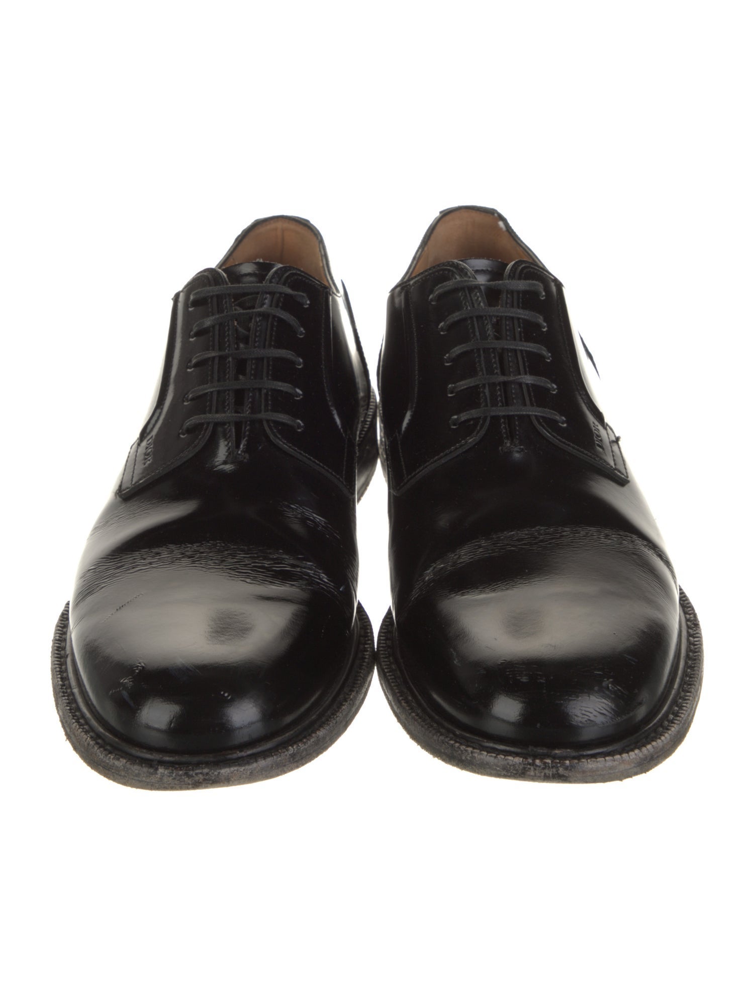 DIOR MEN Patent Leather Oxfords - Black Oxfords, Shoes  display picture 1