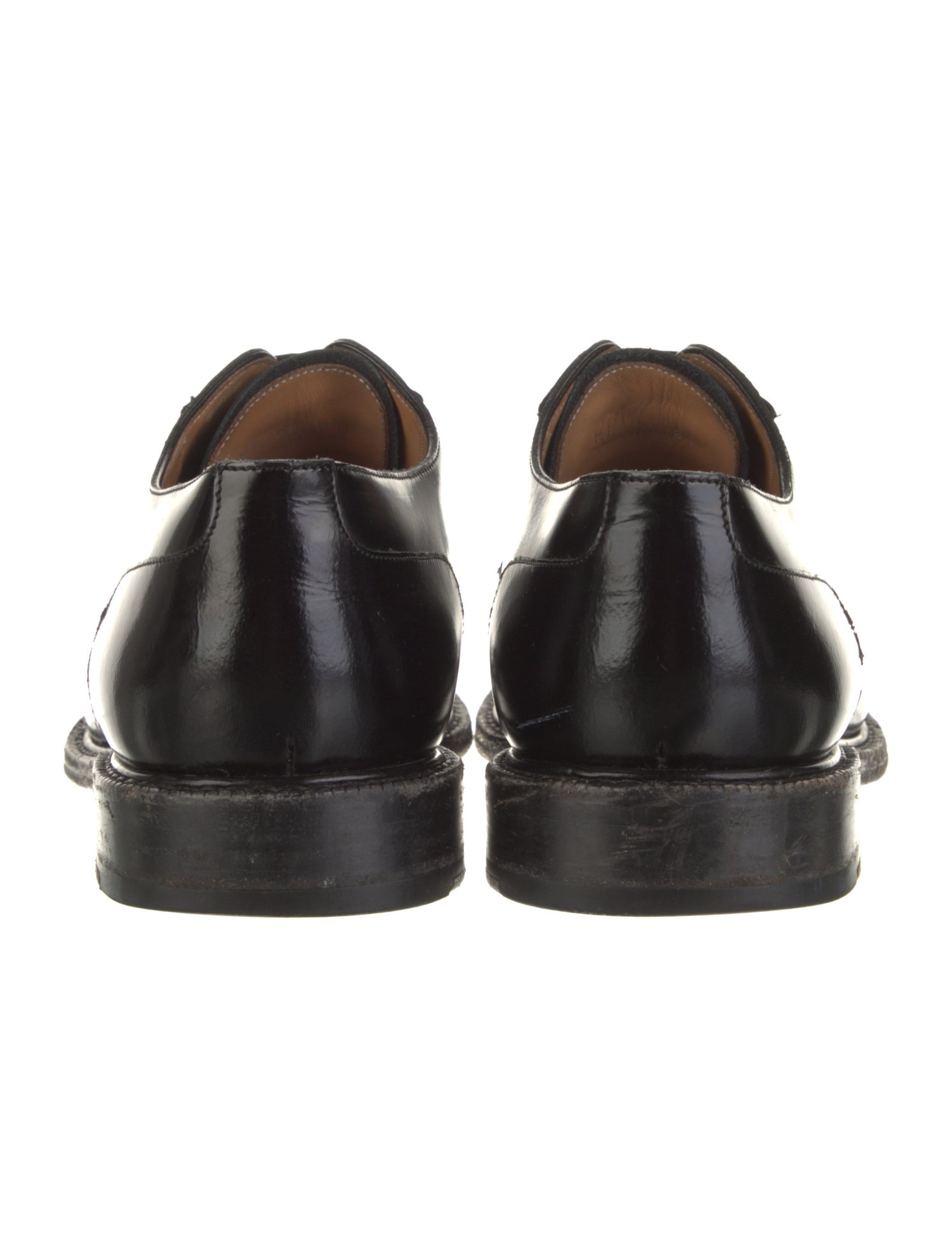 DIOR MEN Patent Leather Oxfords - Black Oxfords, Shoes 