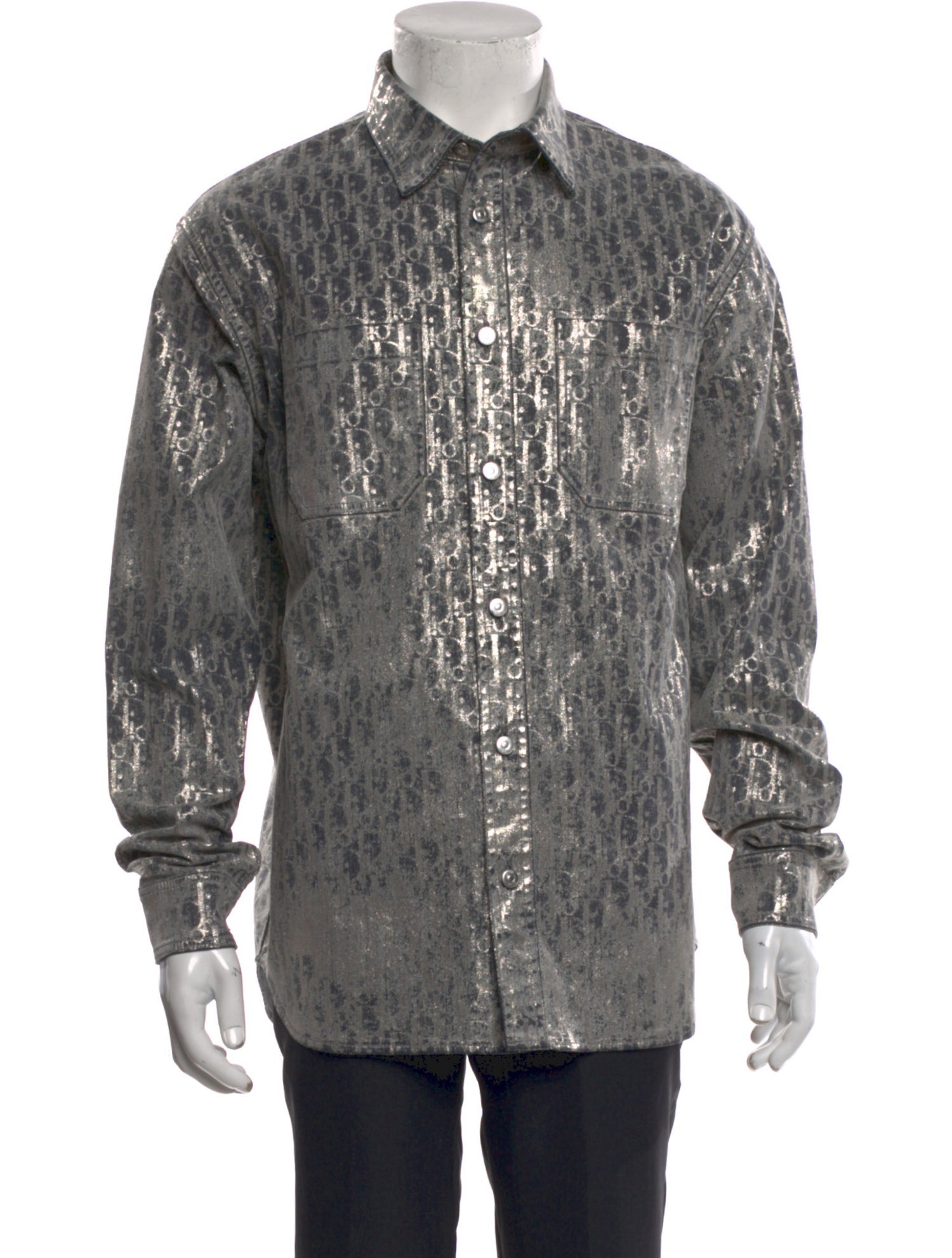 DIOR MEN 2020 Oblique Jacquard Shirt