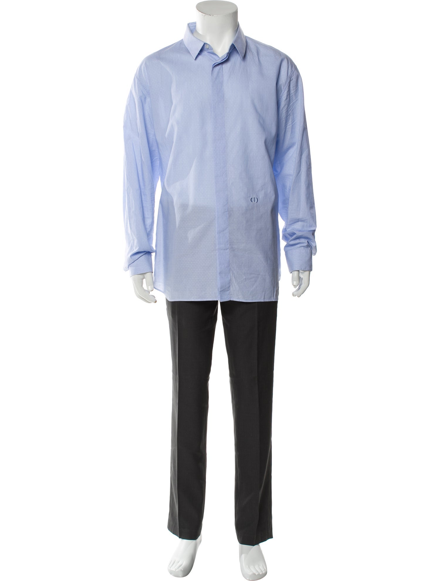 DIOR MEN 2021 Polka Dot Print Shirt