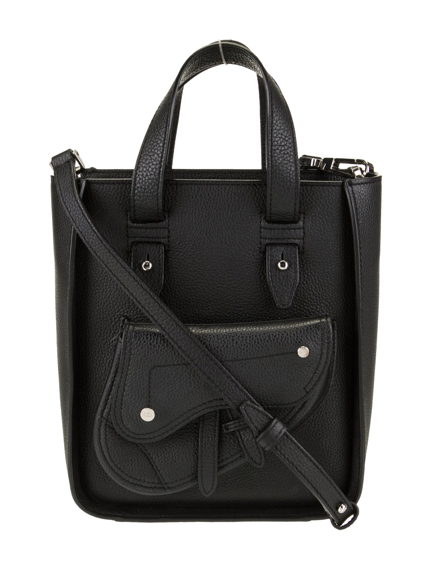 【無料郵送/関税込/正規品】 Dior Briefcase Black CD Diamond B DIOR MEN CD Diamond Lingot Briefcase w/ Tags - Black