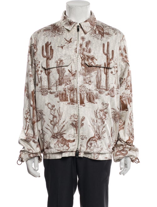 Cactus Jack Dior 2022 Printed Trucker Jacket