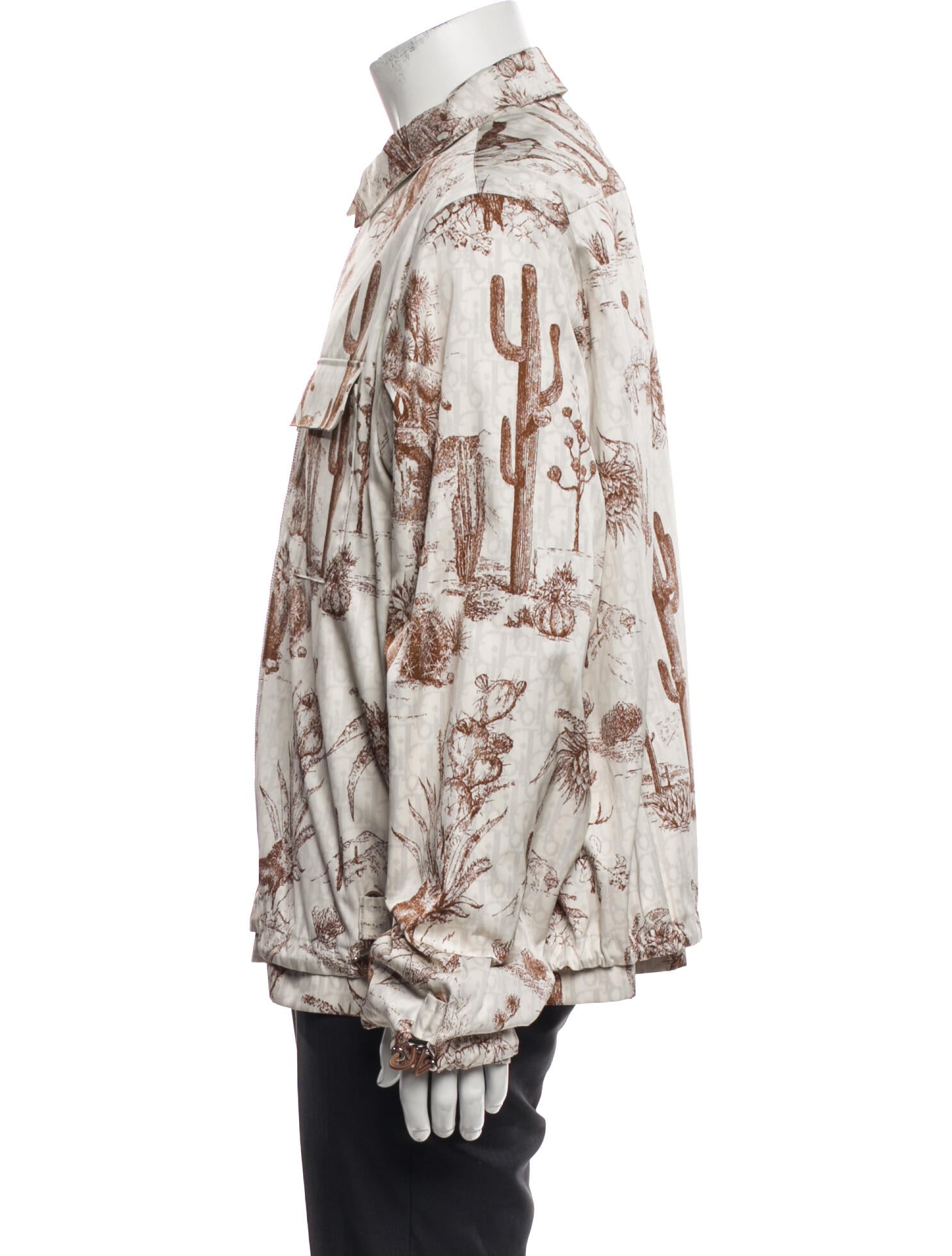 Cactus Jack Dior 2022 Printed Trucker Jacket