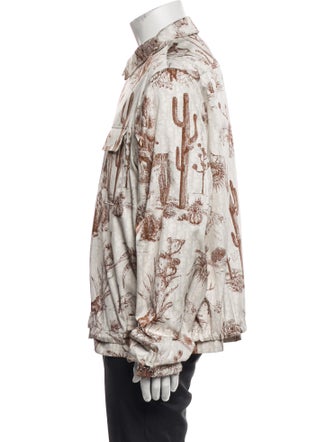 Cactus Jack Dior 2022 Printed Trucker Jacket