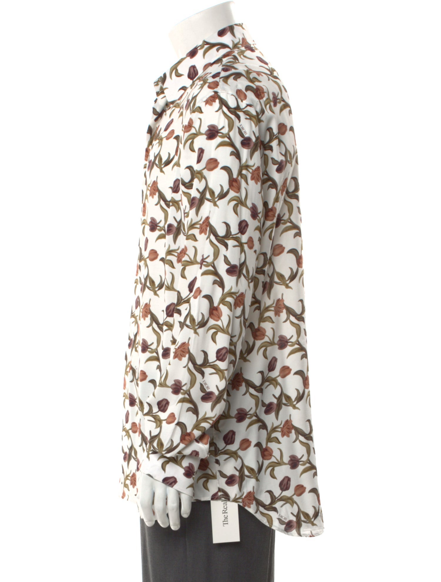 DIOR MEN 2020 Floral Print Shirt