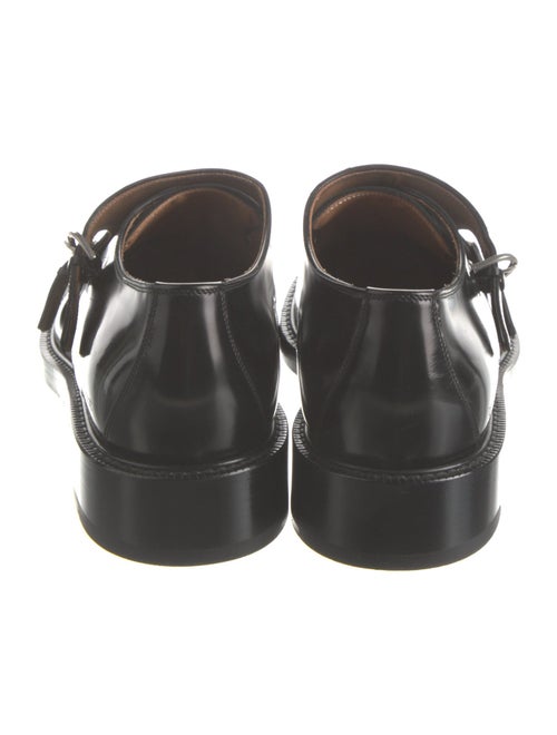 DIOR MEN Leather Eyelet Trim Monk Straps