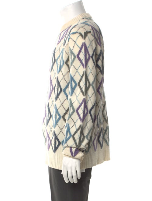 DIOR MEN Virgin Wool Printed Pullover