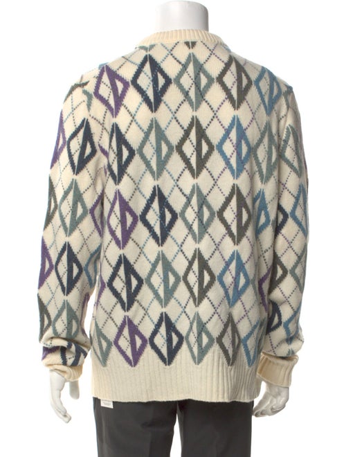 DIOR MEN Virgin Wool Printed Pullover