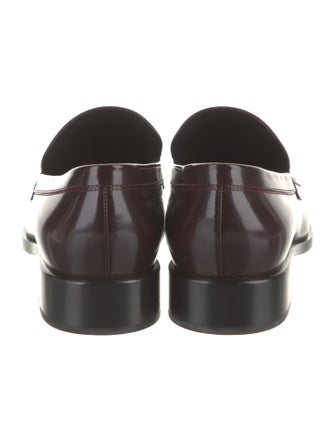 Christian Dior Calfskin Studded Accents Loafers