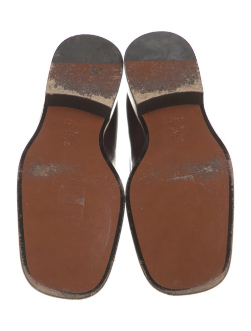 Christian Dior Calfskin Studded Accents Loafers