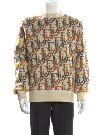 DIOR MEN 2021 Oblique Jacquard Pullover