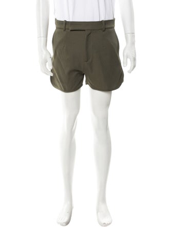 DIOR MEN Flat Front Shorts