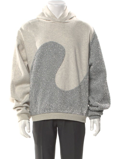 Dior x ERL 2023 Colorblock Pattern Hoodie