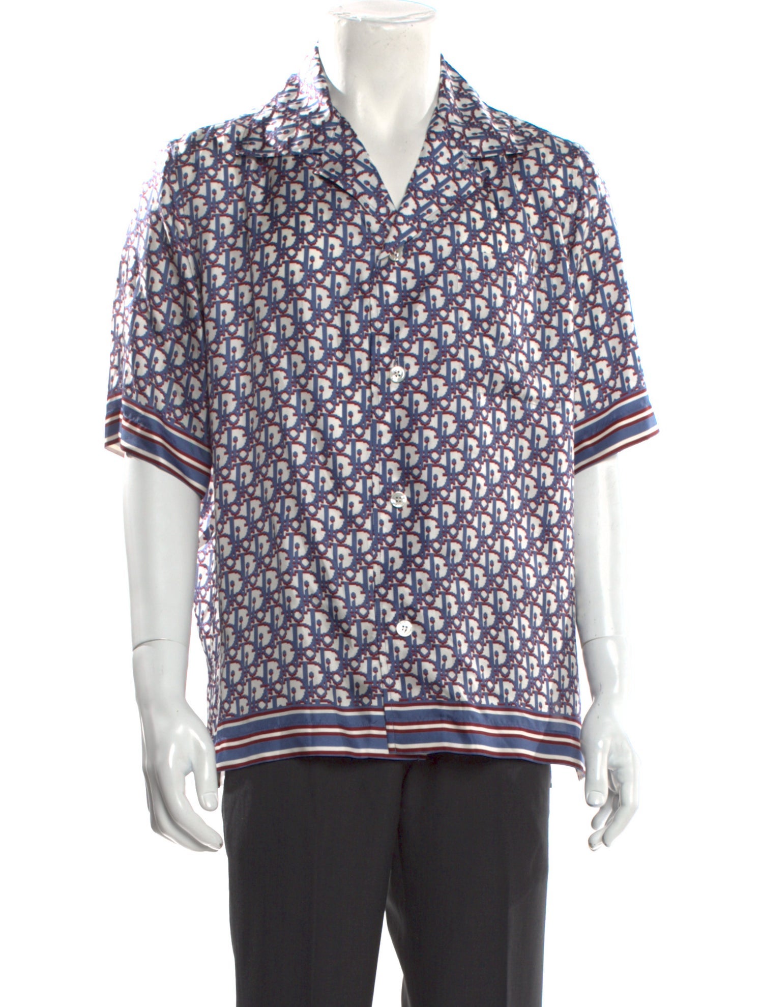 DIOR MEN 2021 Oblique Jacquard Shirt