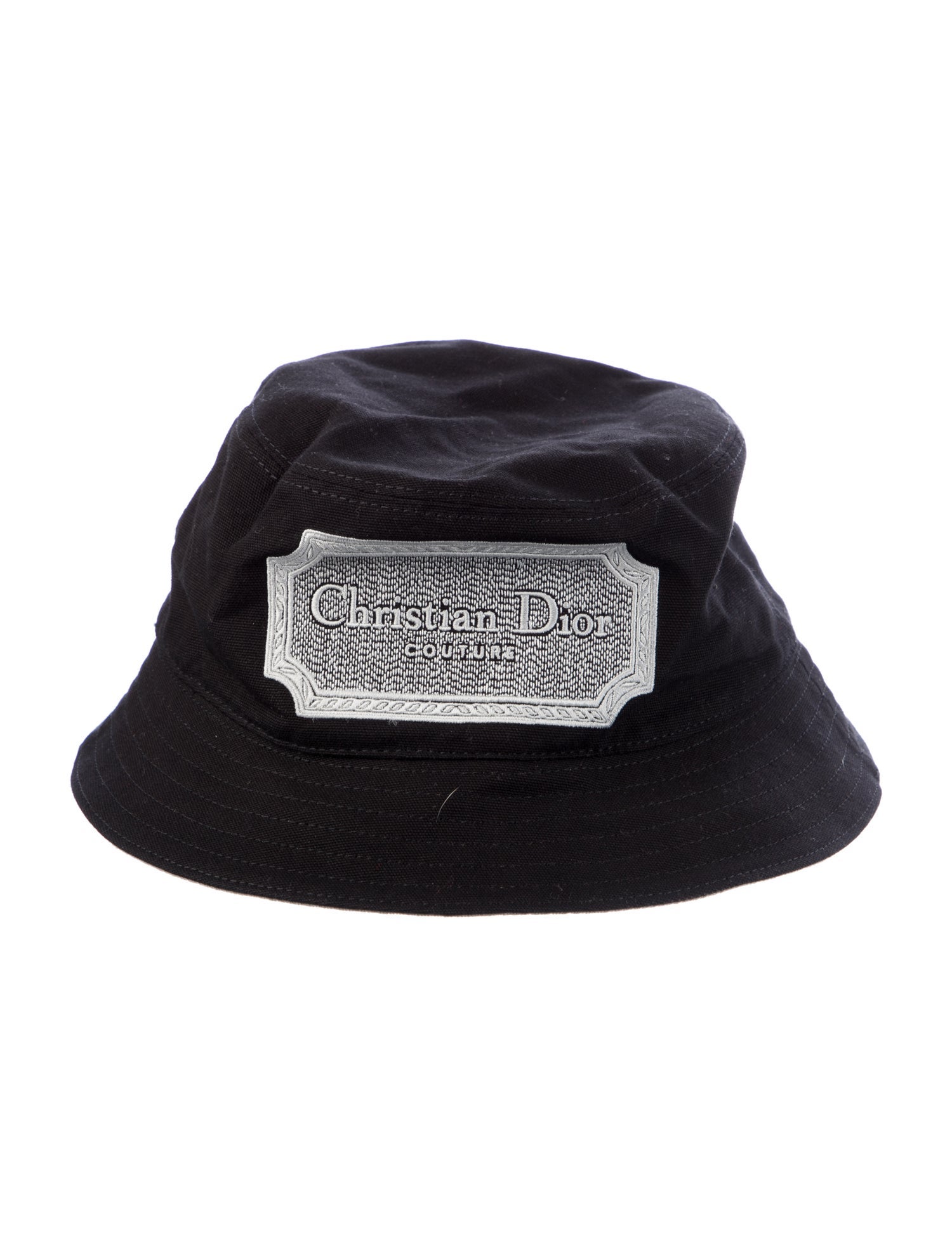 DIOR MEN Logo Bucket Hat w/ Tags