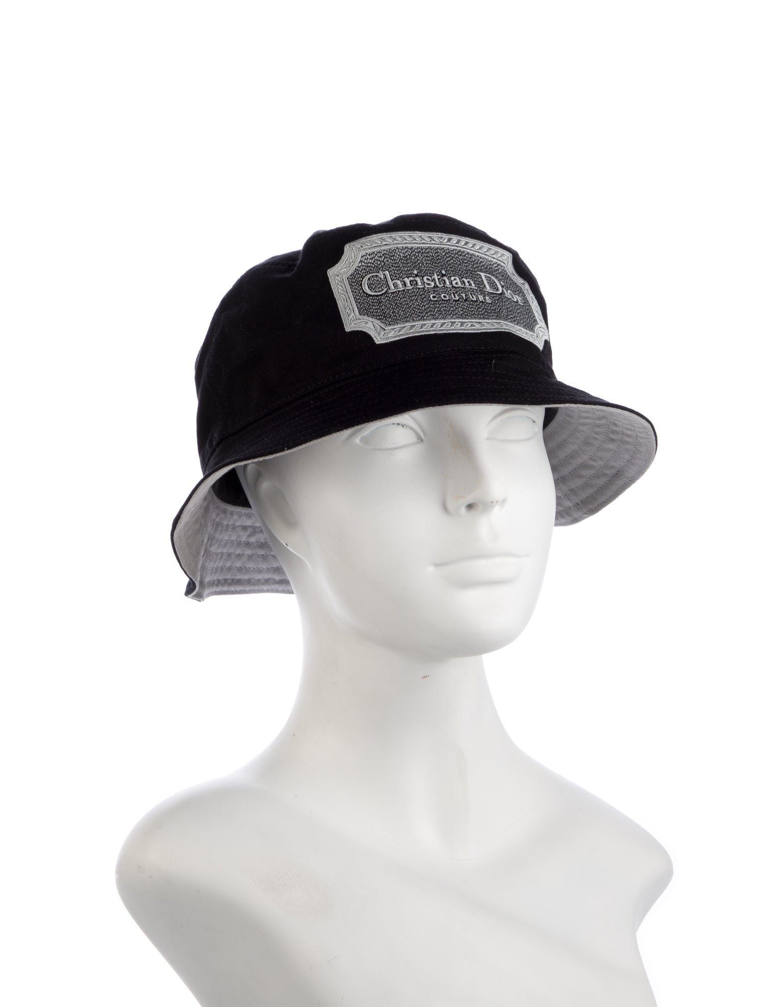 DIOR MEN Logo Bucket Hat w/ Tags