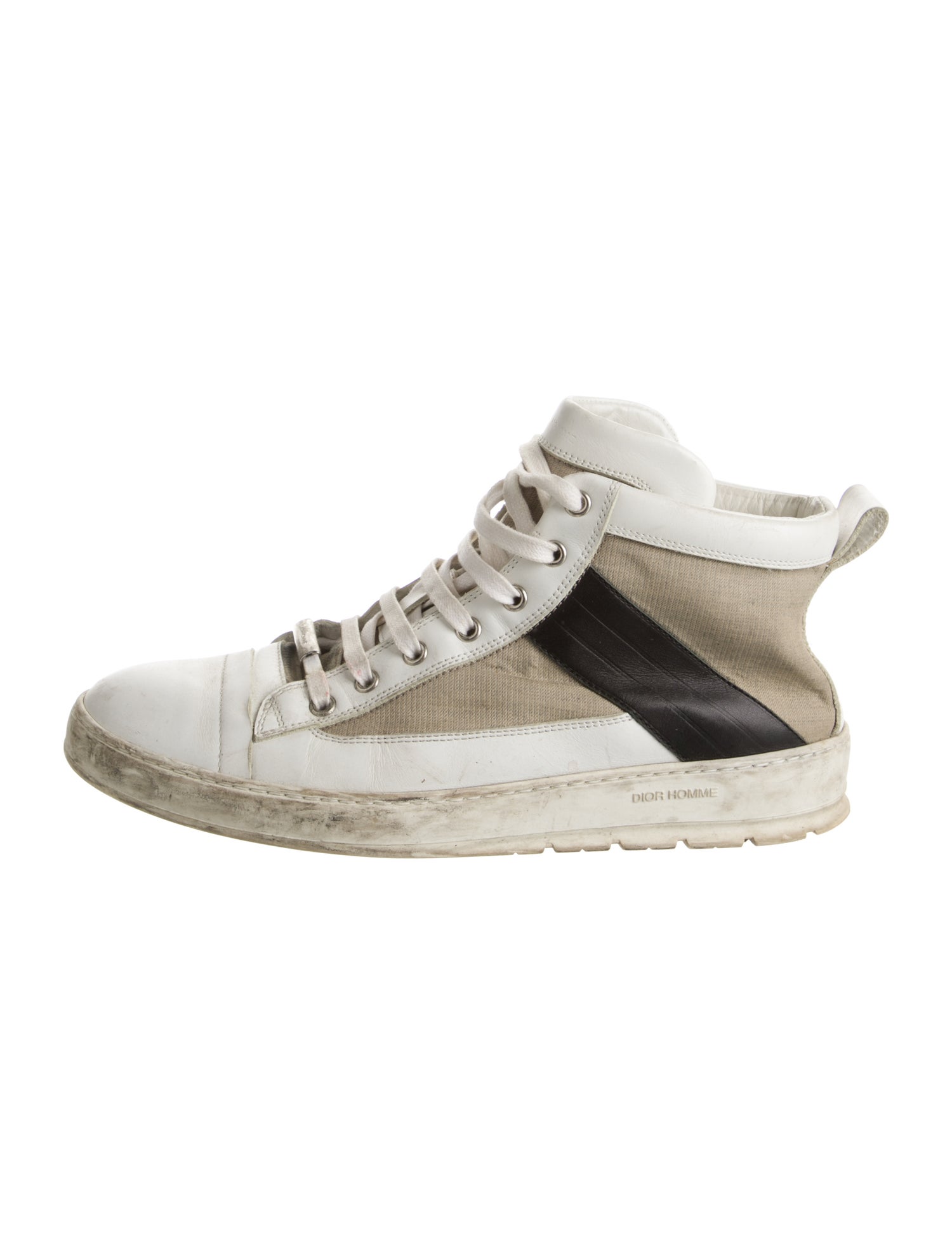 Dior Homme Leather Sneakers