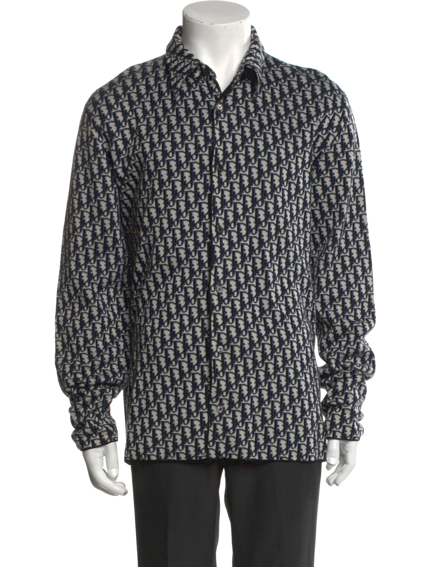 DIOR MEN 2020 Oblique Jacquard Shirt