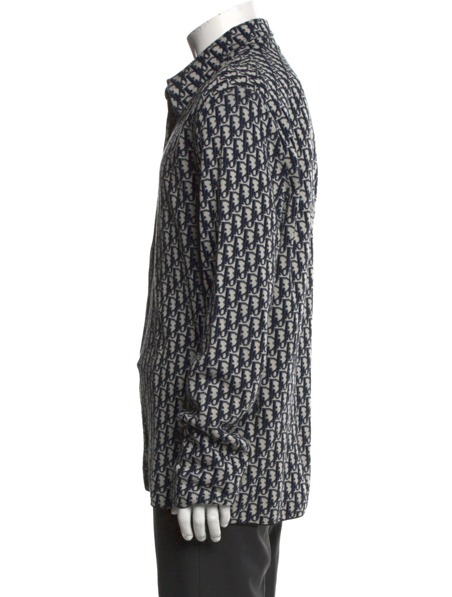 DIOR MEN 2020 Oblique Jacquard Shirt