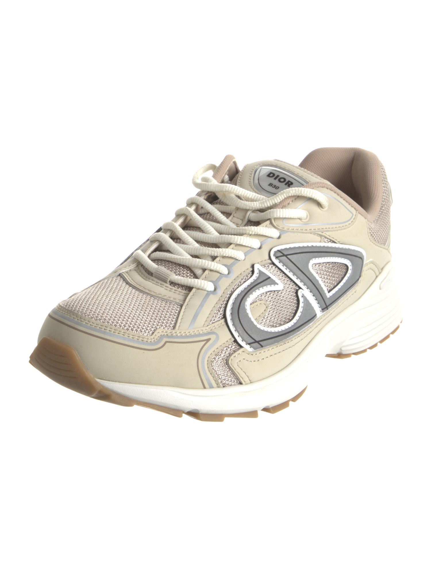 DIOR MEN B30 'Cream Grey' Sneakers
