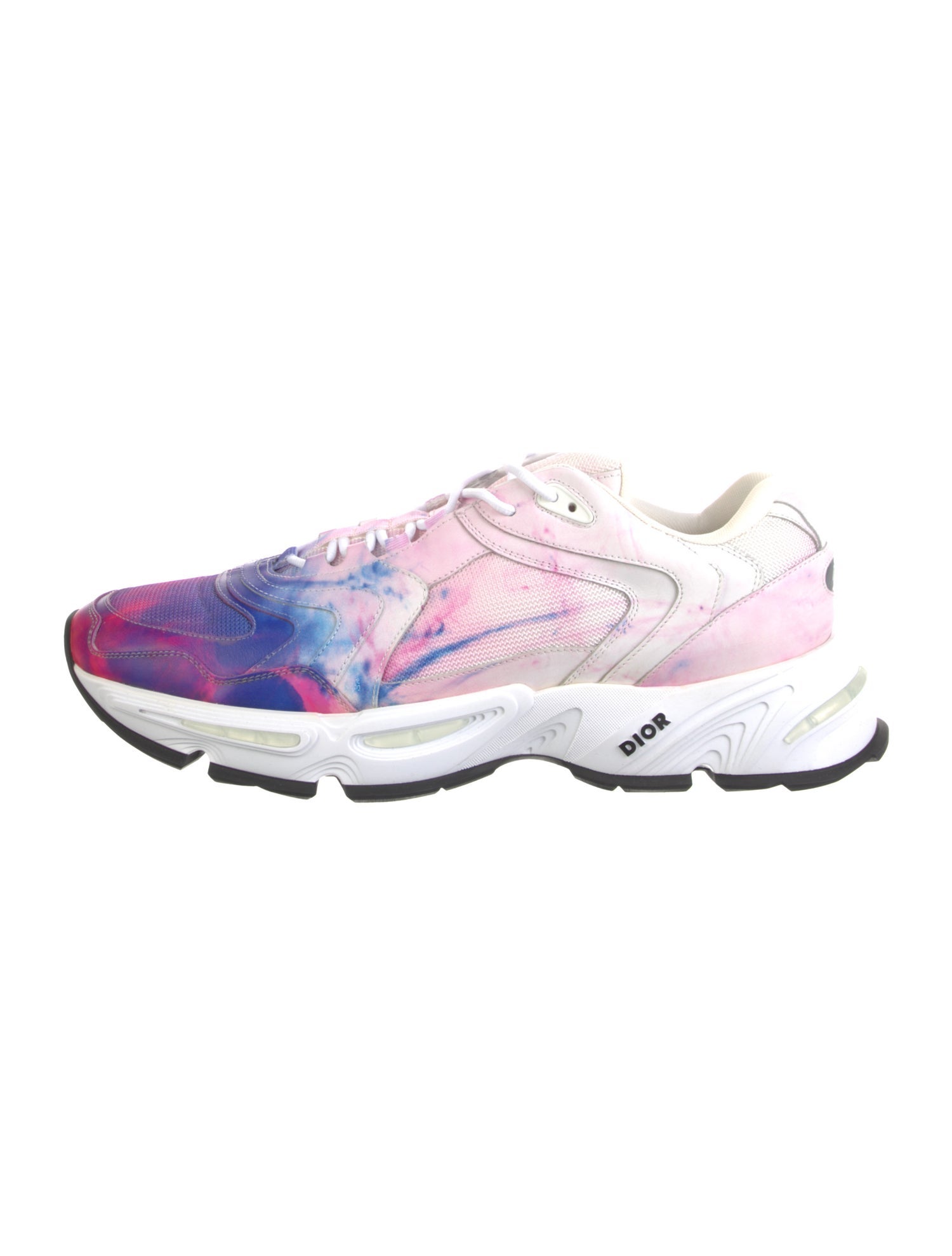 DIOR MEN CD1 Tie-Dye Sneakers w/ Tags