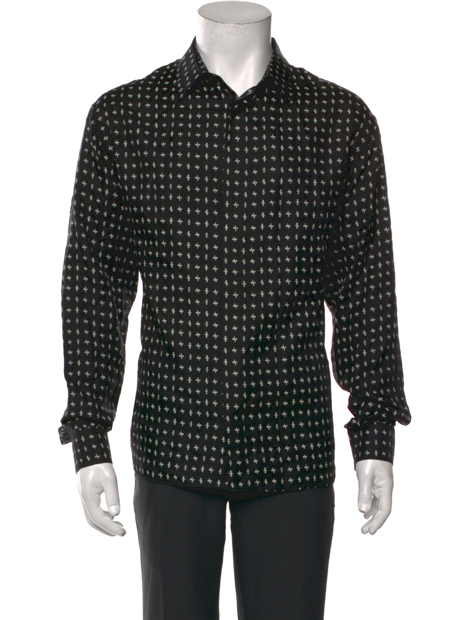 DIOR MEN 2019 Silk Dress Shirt