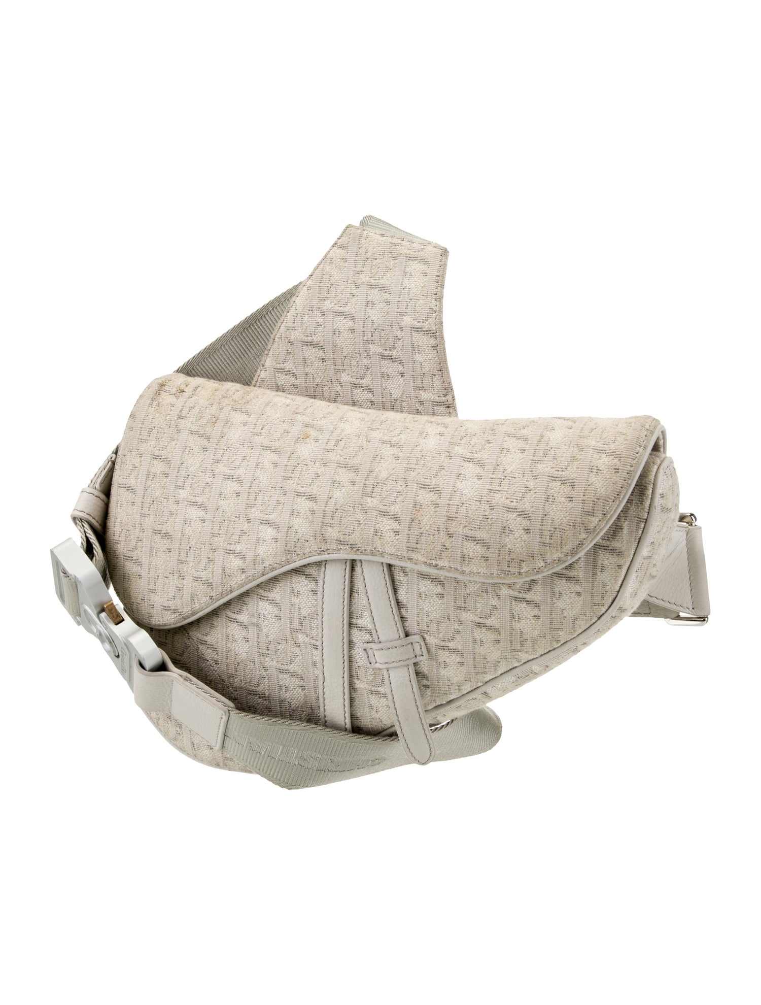 DIOR MEN Oblique Jacquard Saddle 2022