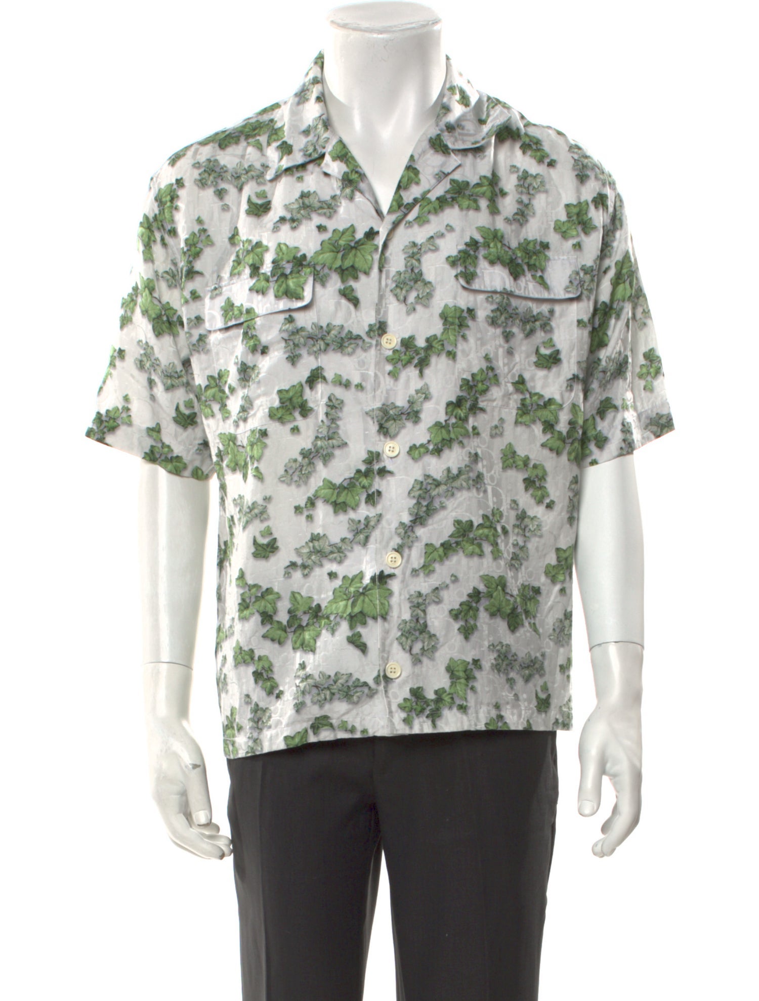 DIOR MEN 2021 Oblique Jacquard Shirt