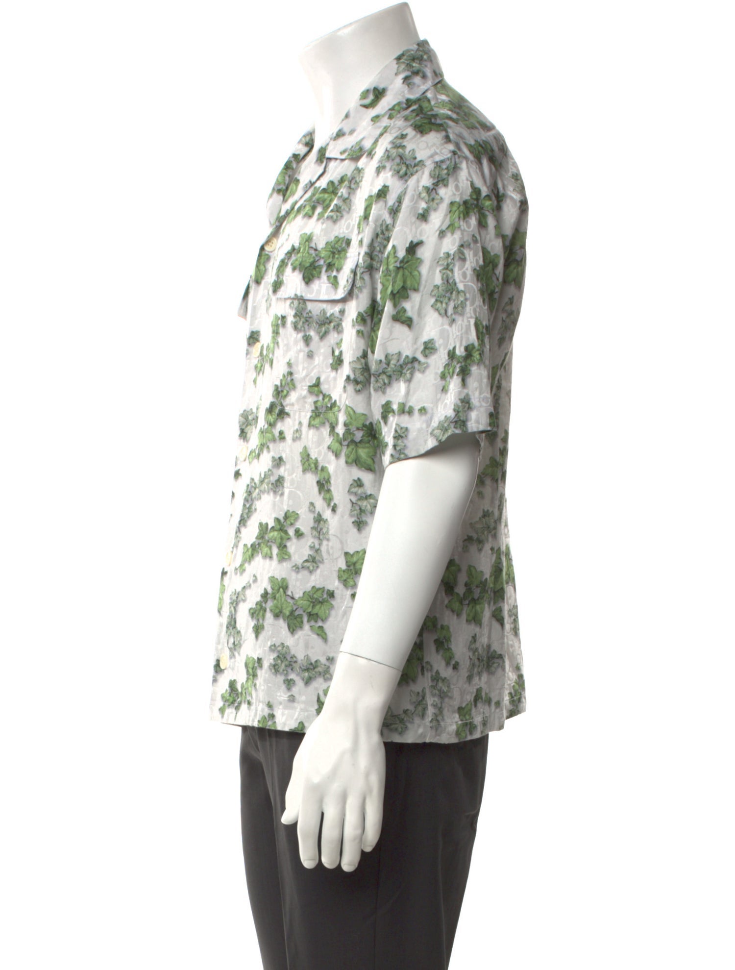 DIOR MEN 2021 Oblique Jacquard Shirt