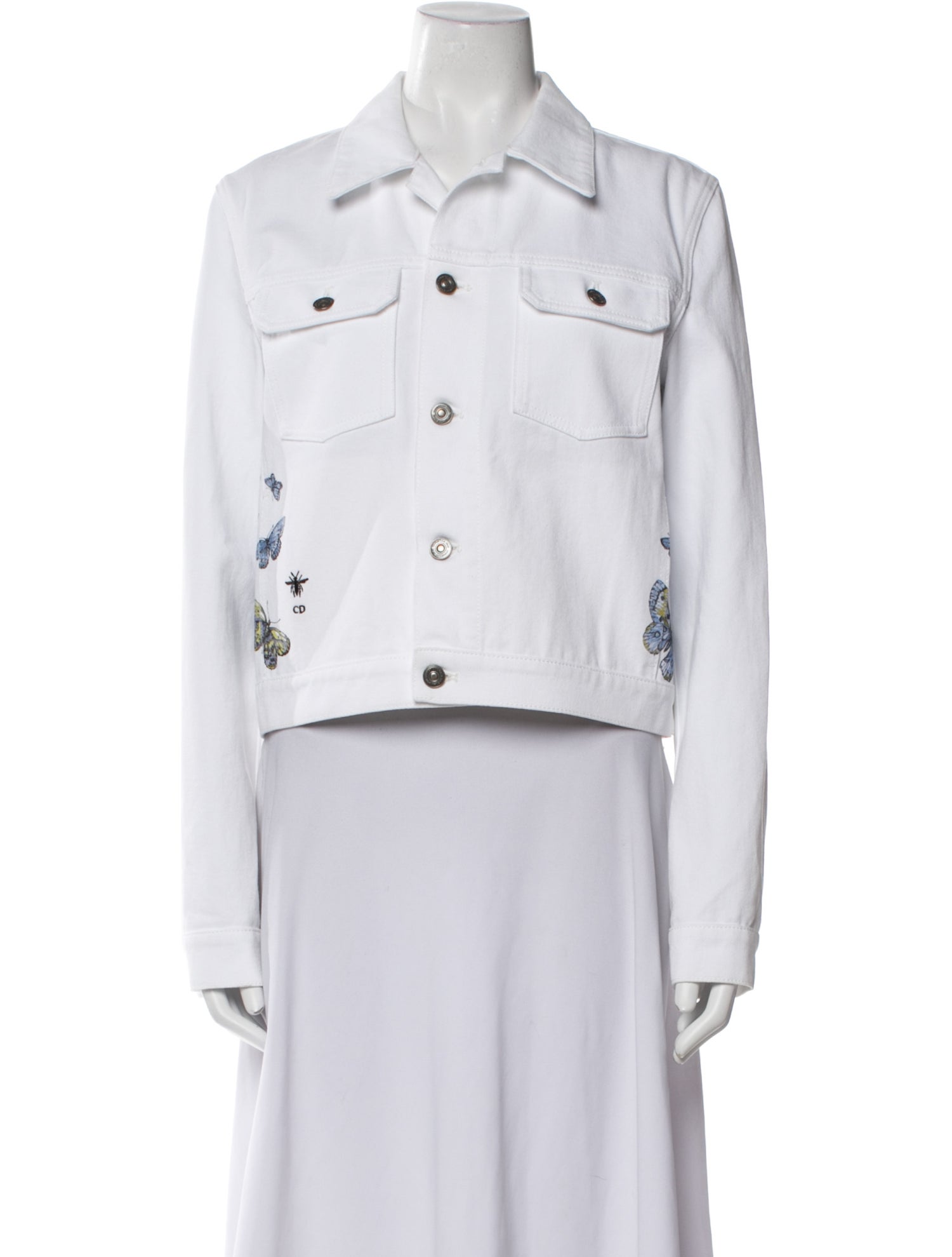 Christian Dior Printed Denim Jacket