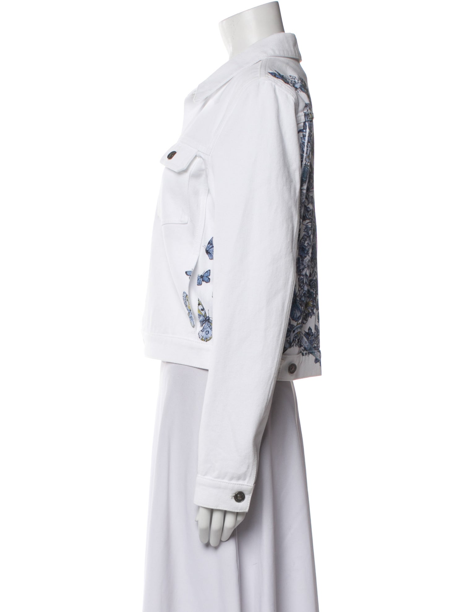 Christian Dior Printed Denim Jacket