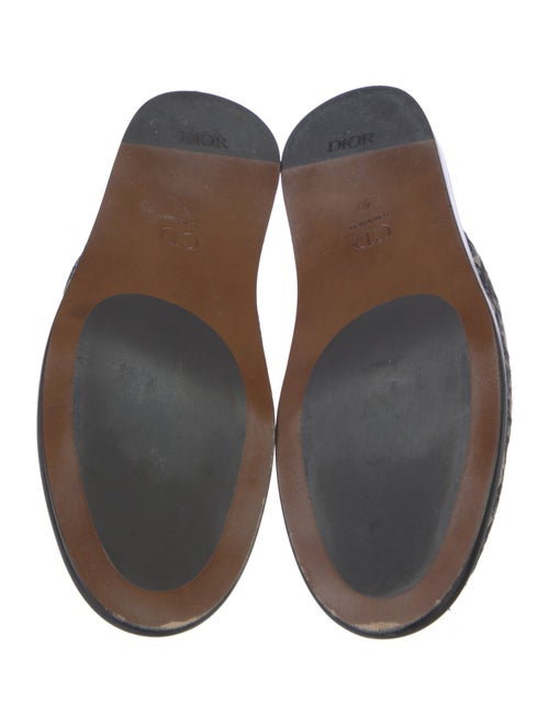 DIOR MEN Oblique Jacquard Canvas Slippers