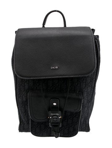 Dior MEN Backpacks Oblique Jacquard Backpack