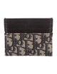 DIOR MEN Oblique Jacquard Jacquard Wallet