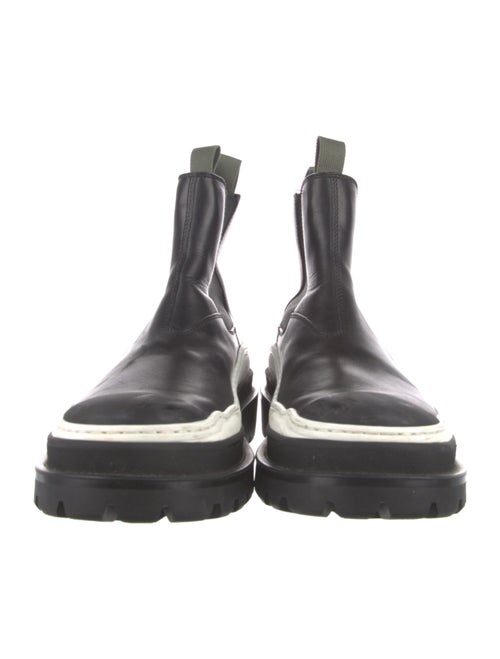 DIOR MEN x Sacai Leather Chelsea Boots