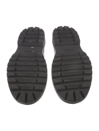 DIOR MEN x Sacai Leather Chelsea Boots