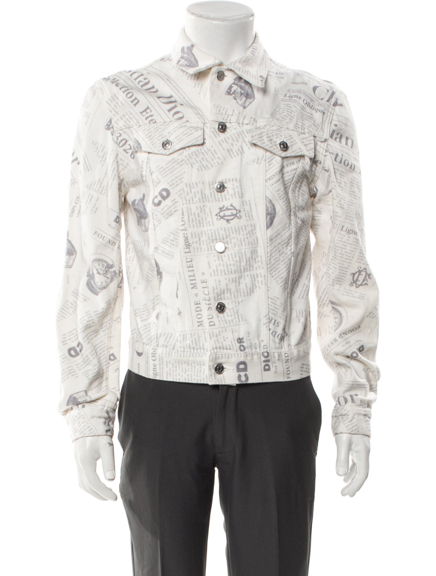 DIOR x Daniel Arsham Printed Denim Jacket