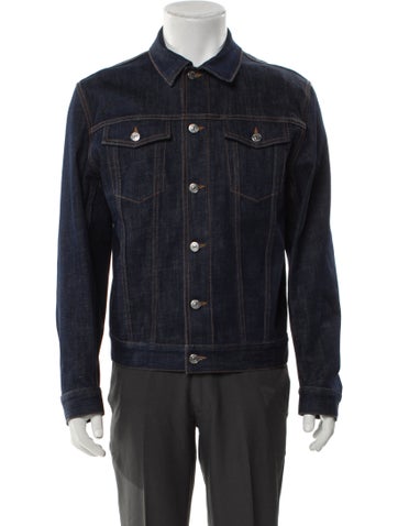 Dior MEN Outerwear Oblique Jacquard Trucker Jacket Us40, It50 | L