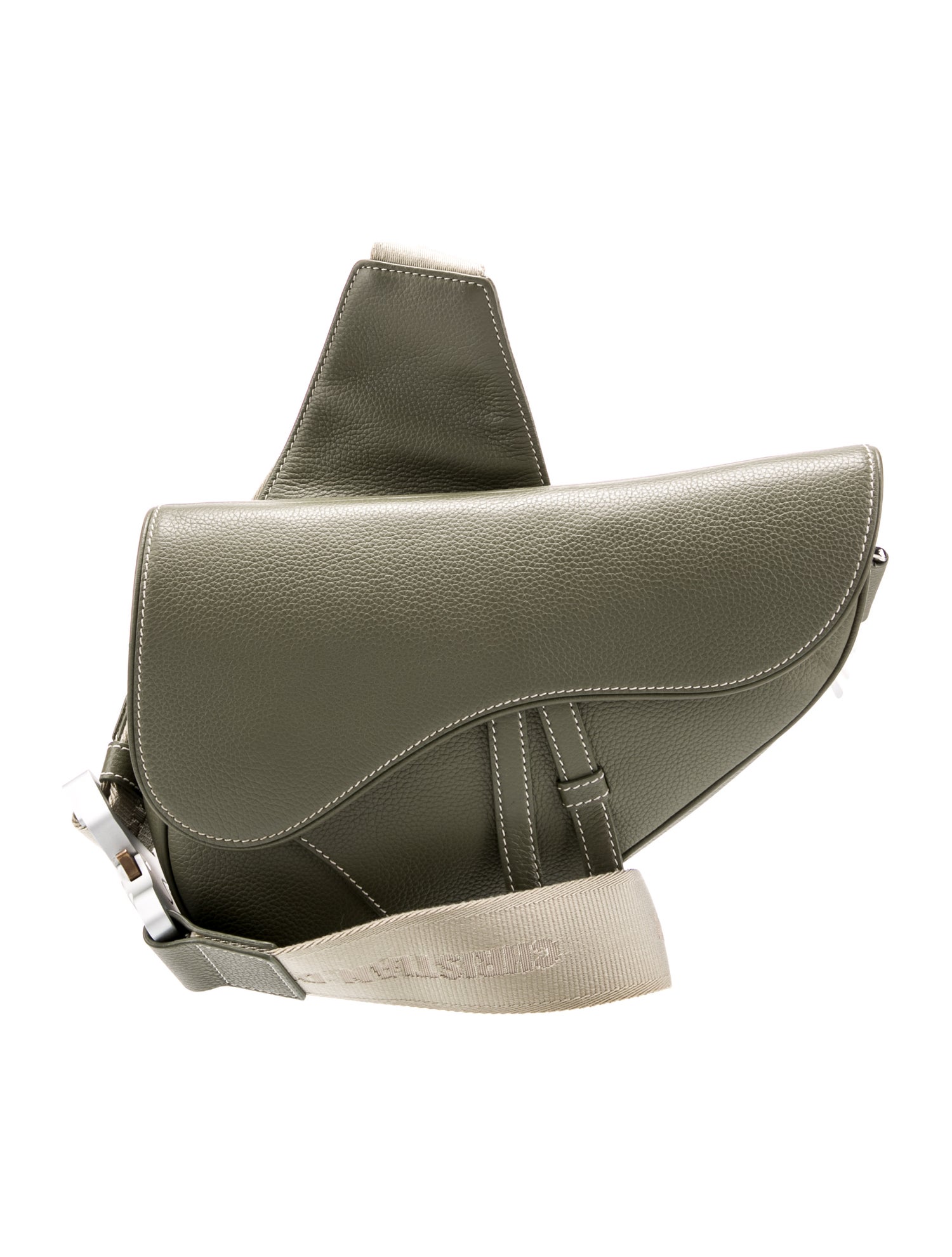 DIOR MEN Leather Christian Dior Saddle